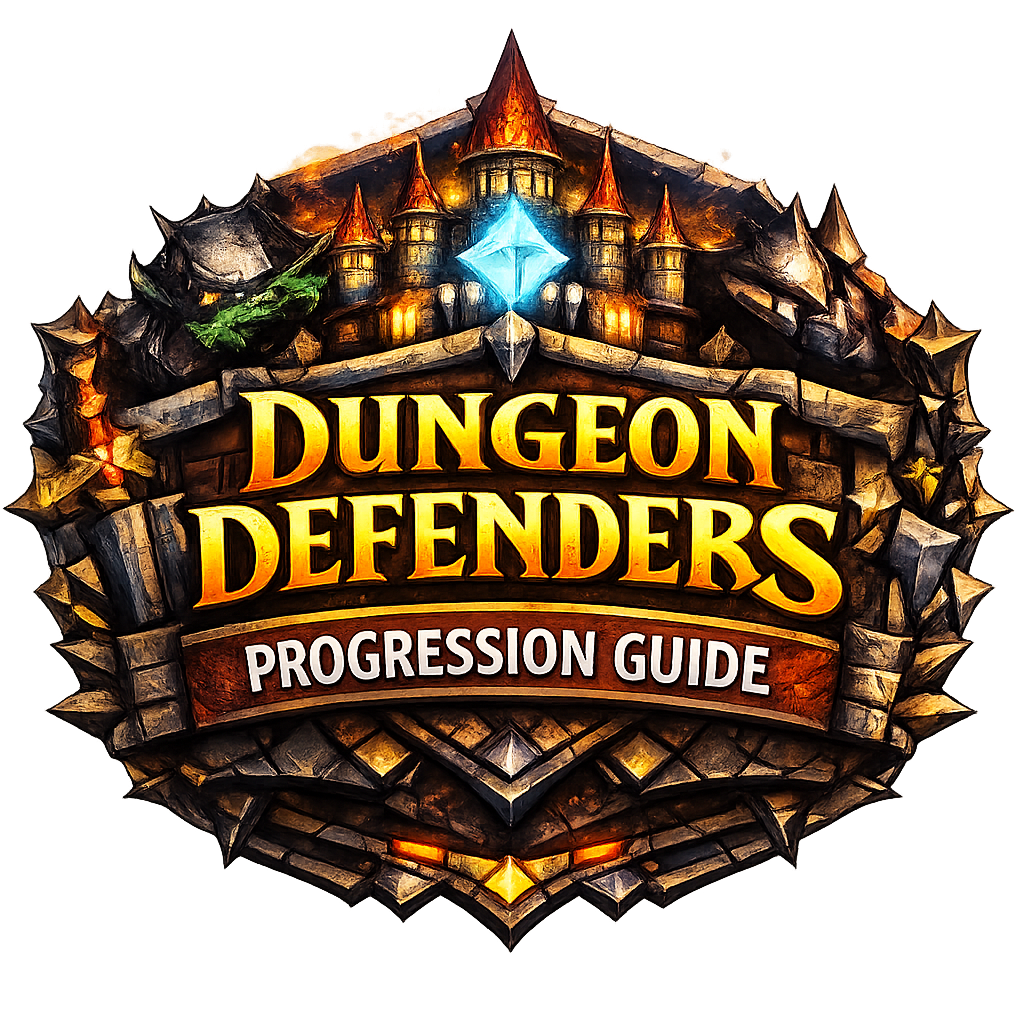 Dungeon Defenders Progression Guide logo